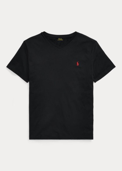 Men's Polo Ralph Lauren Classic Fit V-Neck T Shirts | 467230BUZ